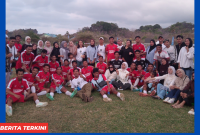 Ora Putra FC, saat sesi foto bersama di stadion Ora Flobamora pada, Jumaat (14/8/2026) sore.