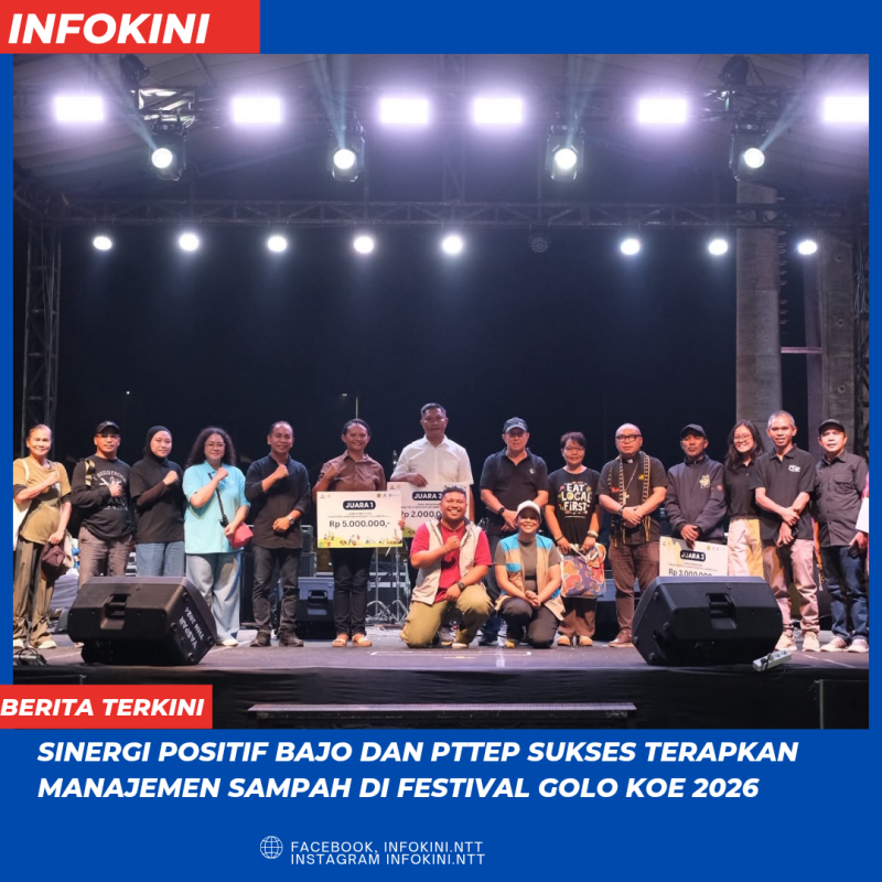 Festival Golo Koe 2026 Sukses di Gelar Bersama PTTEP.