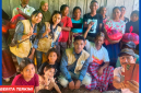 Anggur Etaria Putra CN. Sutar, Bagikan Paket Sembako Bagi Warga Yang Terdampak Gempa Flores di Kampung Wae Jare.
