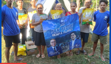 Relawan Bapak Ahmad Yohan, temui warga yang terdampak di wilayah Kecamatan Mbeliling.
