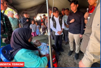 Wapres Gibran, tinjau lansung Korban Gempa di Flores.