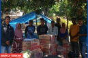 Anggur Etaria Putra C.N. Sutar, temui korban Gempa Flores di Sambi Rampas.