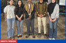 Muhamad Sutar, Kepala Desa Tiwu Nampar bersama Mahasiswa KKN UM Kupang.