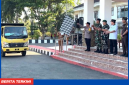 Pelepasan Logistik Pemilihan Kepala Desa Manggarai Barat.