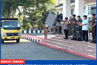 Pelepasan Logistik Pemilihan Kepala Desa Manggarai Barat.