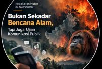 Menakar Komunikasi Krisis di Balik Kabut Asap Kalimantan.
Ket foto: Ilustrasi kebakaran Hutan di Kalimantan).