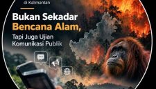 Menakar Komunikasi Krisis di Balik Kabut Asap Kalimantan.
Ket foto: Ilustrasi kebakaran Hutan di Kalimantan).