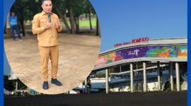 Marianus Yono Jehanu, Kepala Desa Batu Cermin.