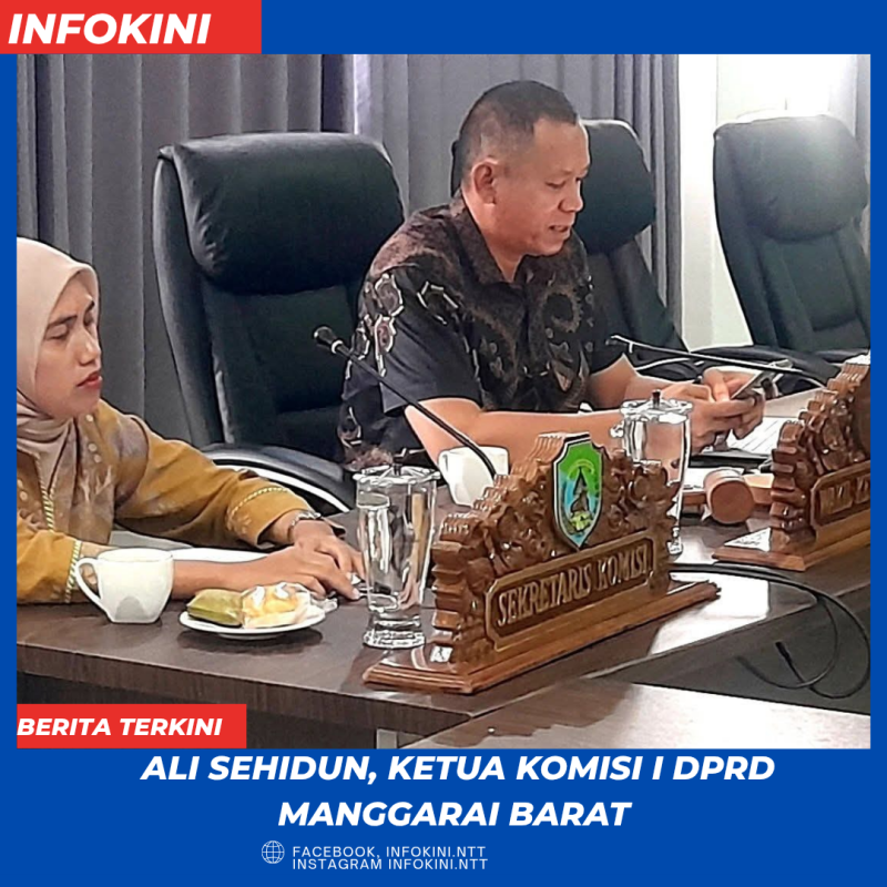 Komisi I DPRD Kabupaten Manggarai Barat menggelar rapat kerja bersama sejumlah Organisasi Perangkat Daerah (OPD).