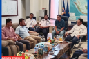 Insiden Kapal Tenggelam di Labuan Bajo, Sergius Tri Deddy, S.IP, menilai kondisi ini sangat memprihatinkan. (foto saat Audiensi dengan KSOP).