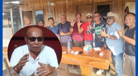 Keluarga MS saat berada di Kediaman MS yang berlokasi Gorontalo. Selasa (20/10/2026).
